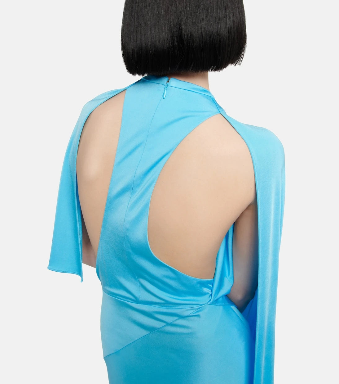 Stella McCartney - Draped asymmetric maxi dress