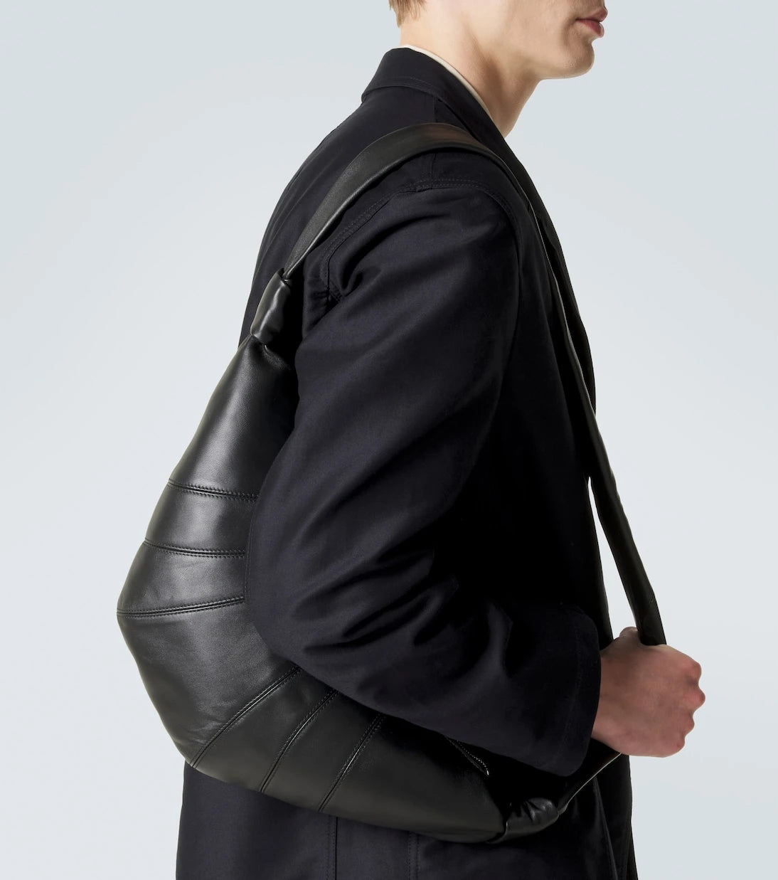 Lemaire - Croissant Medium leather shoulder bag