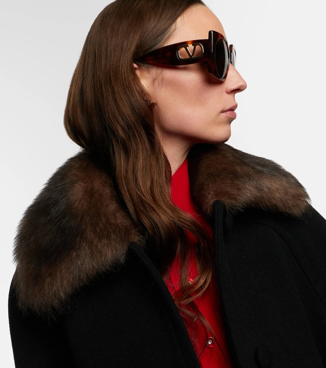 Valentino - Vain Bold VLogo oversized sunglasses