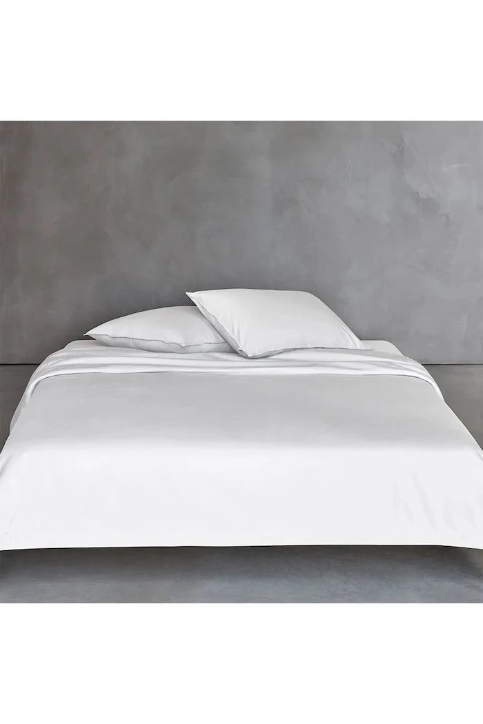 BOSS BEBOSS White 140 x 200 cm Pamuklu Nevresim Kılıfı