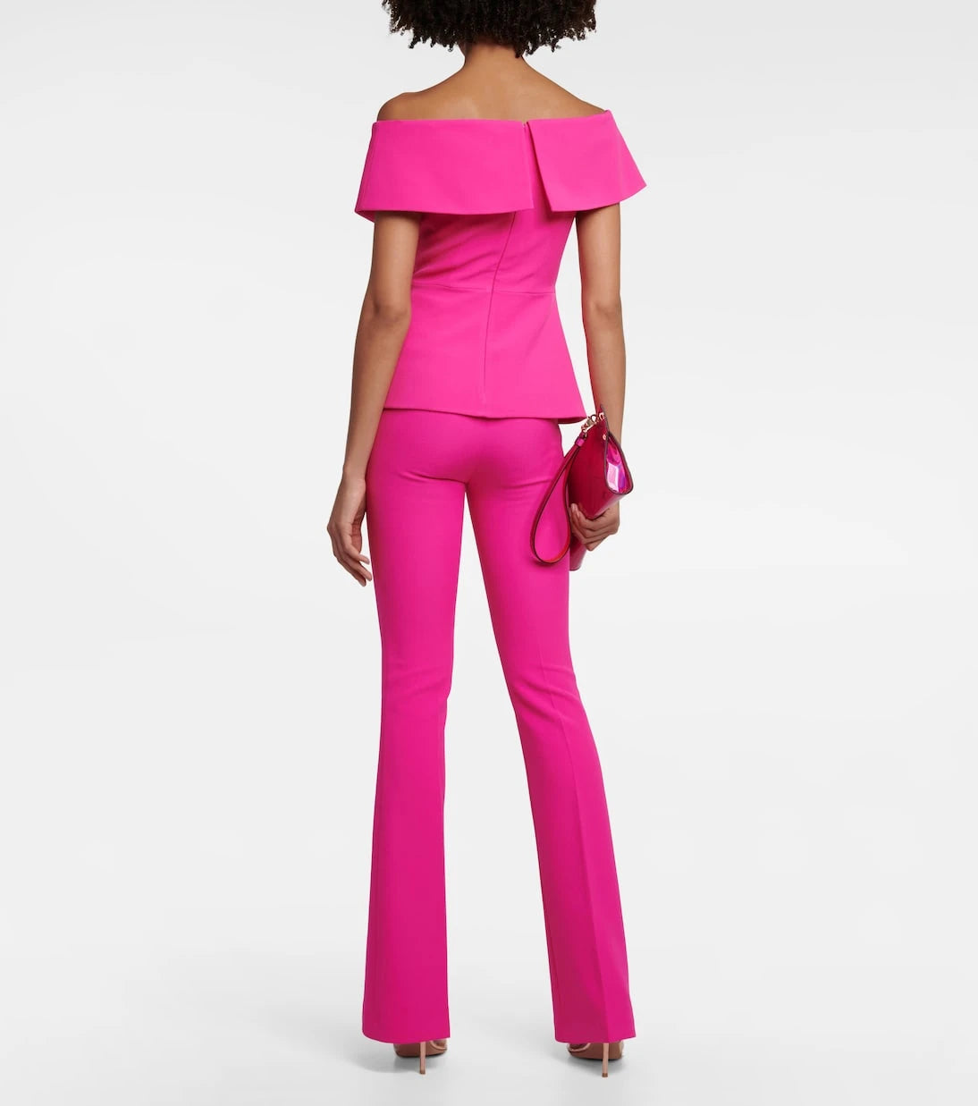 Safiyaa - Eimear off-shoulder crêpe top