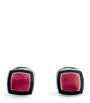 Sterling Silver and Enamel Cufflinks