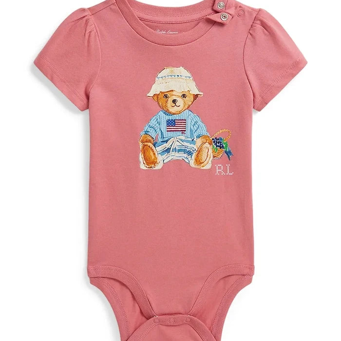 Бебешко боди от памук Polo Ralph Lauren