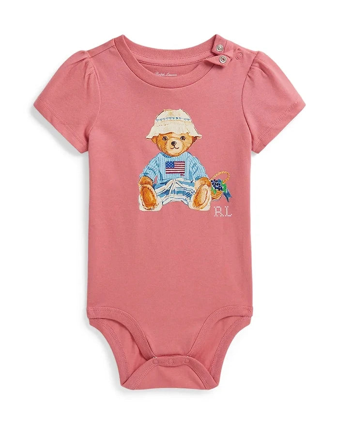 Polo Ralph Lauren Pamuklu Bebek Body