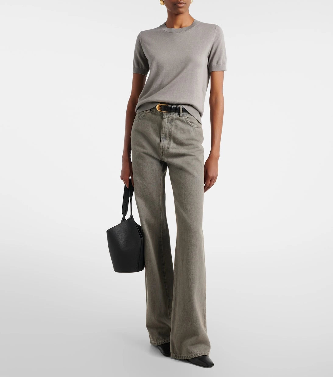 'S Max Mara - Cotton, silk, and cashmere top