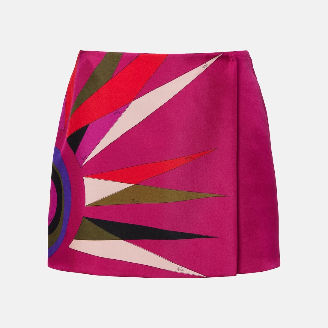 Pucci - Stella silk wrap skirt