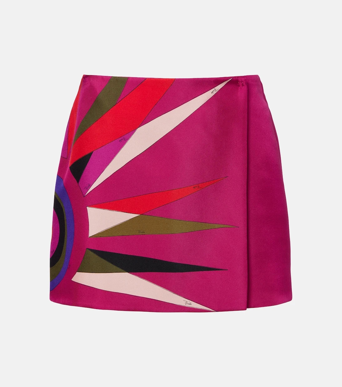 Pucci - Stella silk wrap skirt