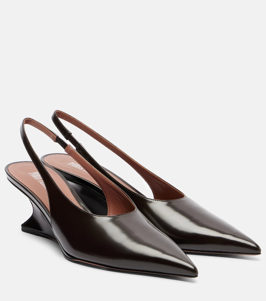 Paris Texas - Nina leather slingback pumps