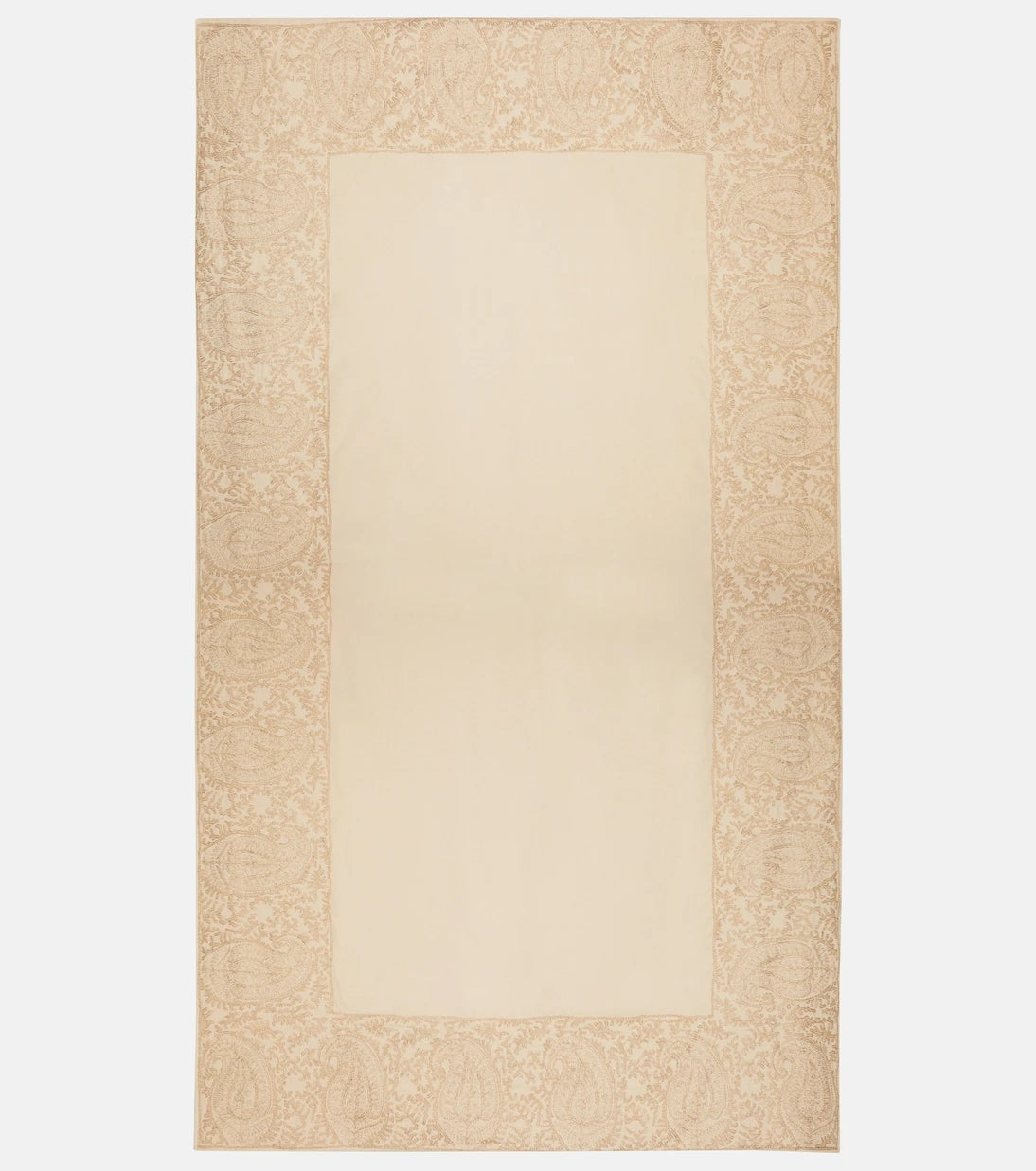 Les-Ottomans - Embroidered cotton tablecloth