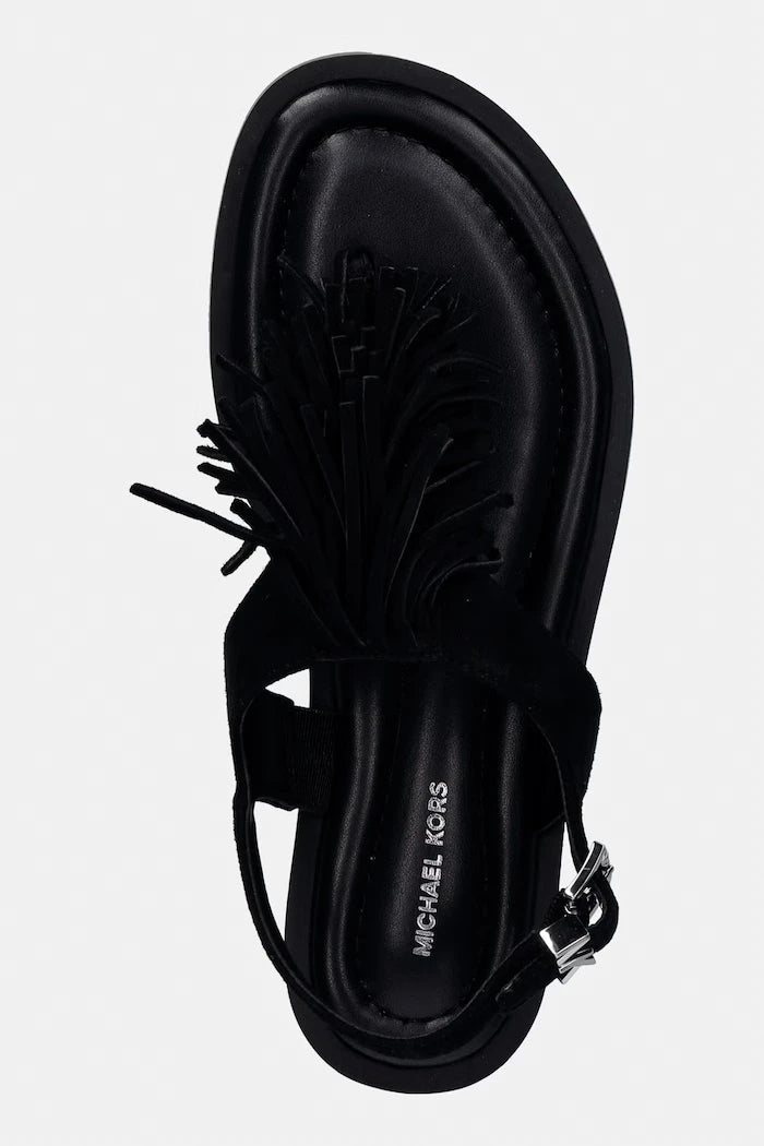 MICHAEL Michael Kors Kadın Süet Sandalet Indra Thong Sandal