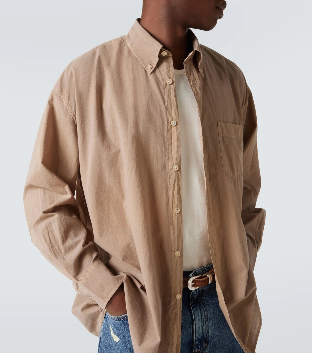 Our Legacy - Borrowed cotton voile shirt
