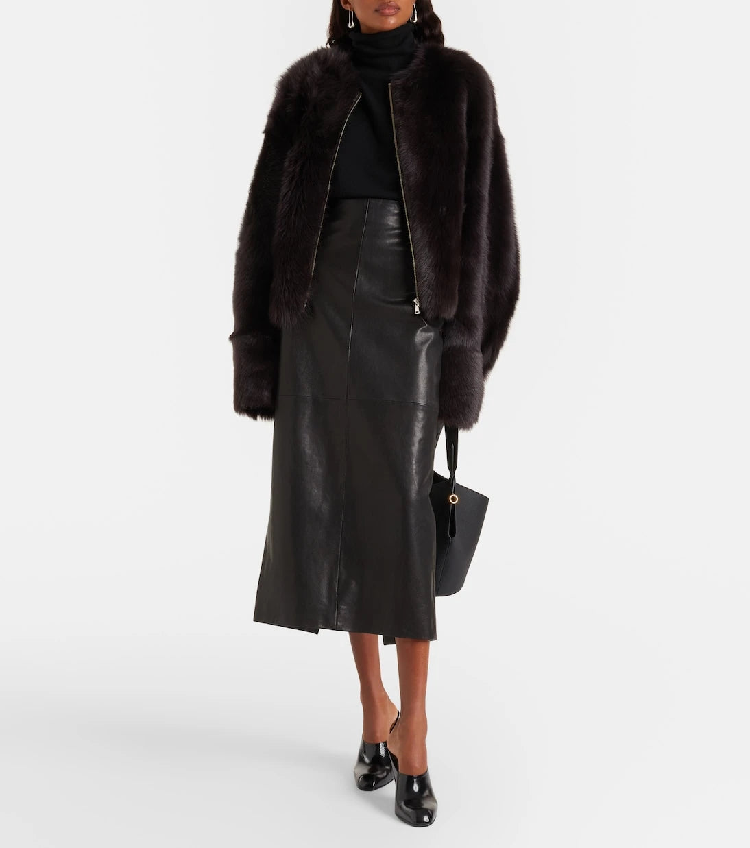 Nour Hammour - Dianne shearling jacket