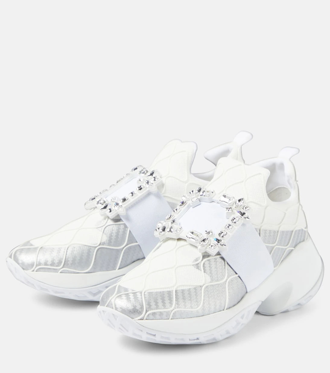 Roger Vivier - Viv' Run embellished sneakers