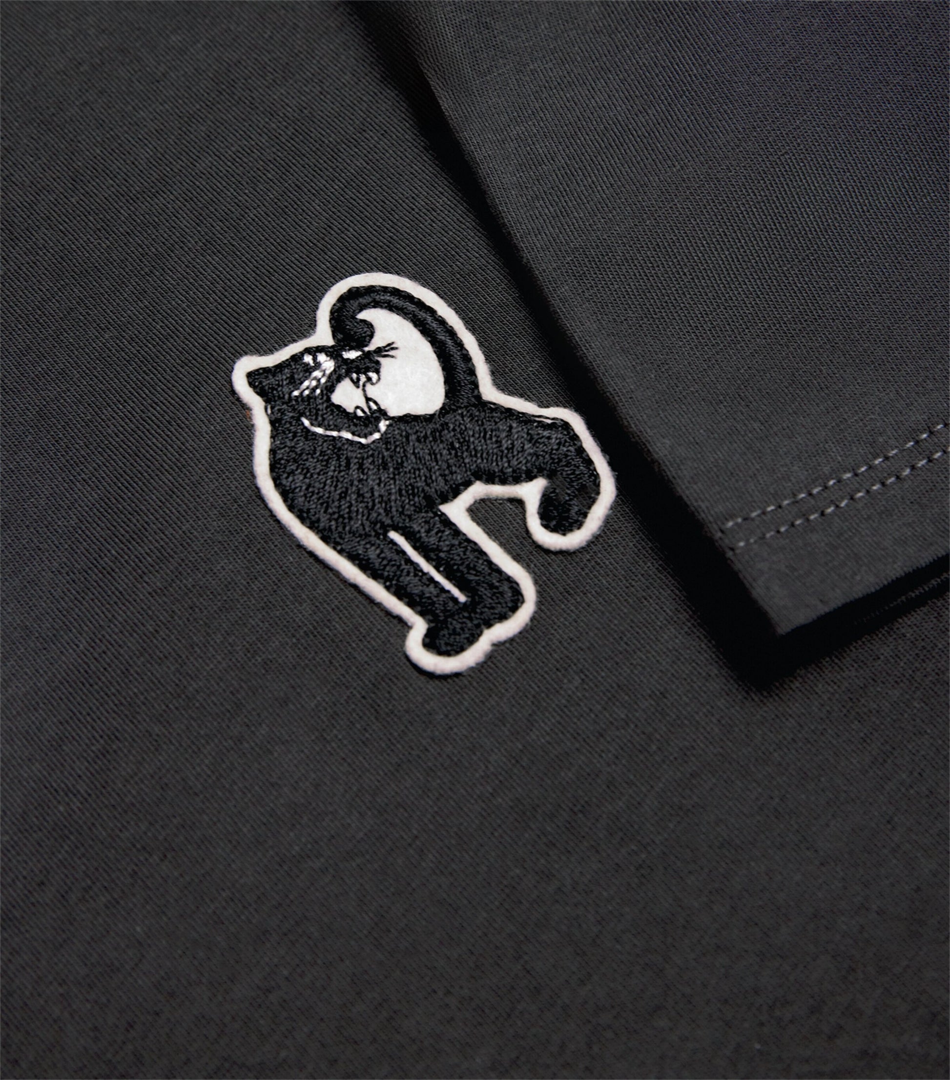 Mini Rodini Organic Cotton Panther Patch T-Shirt (3-11 Years)