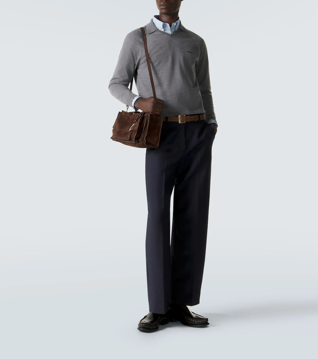 Miu Miu - Virgin wool polo sweater
