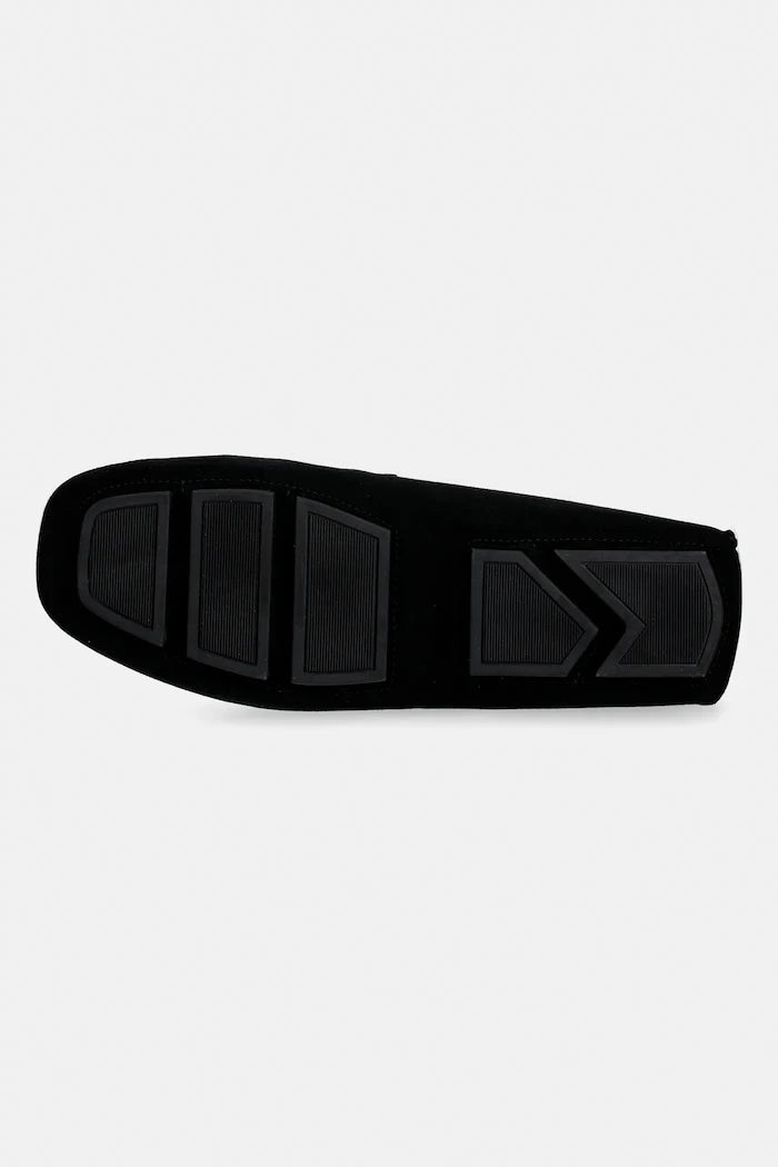 Велурени мокасини Calvin Klein SQUARE DRIVER SUEDE
