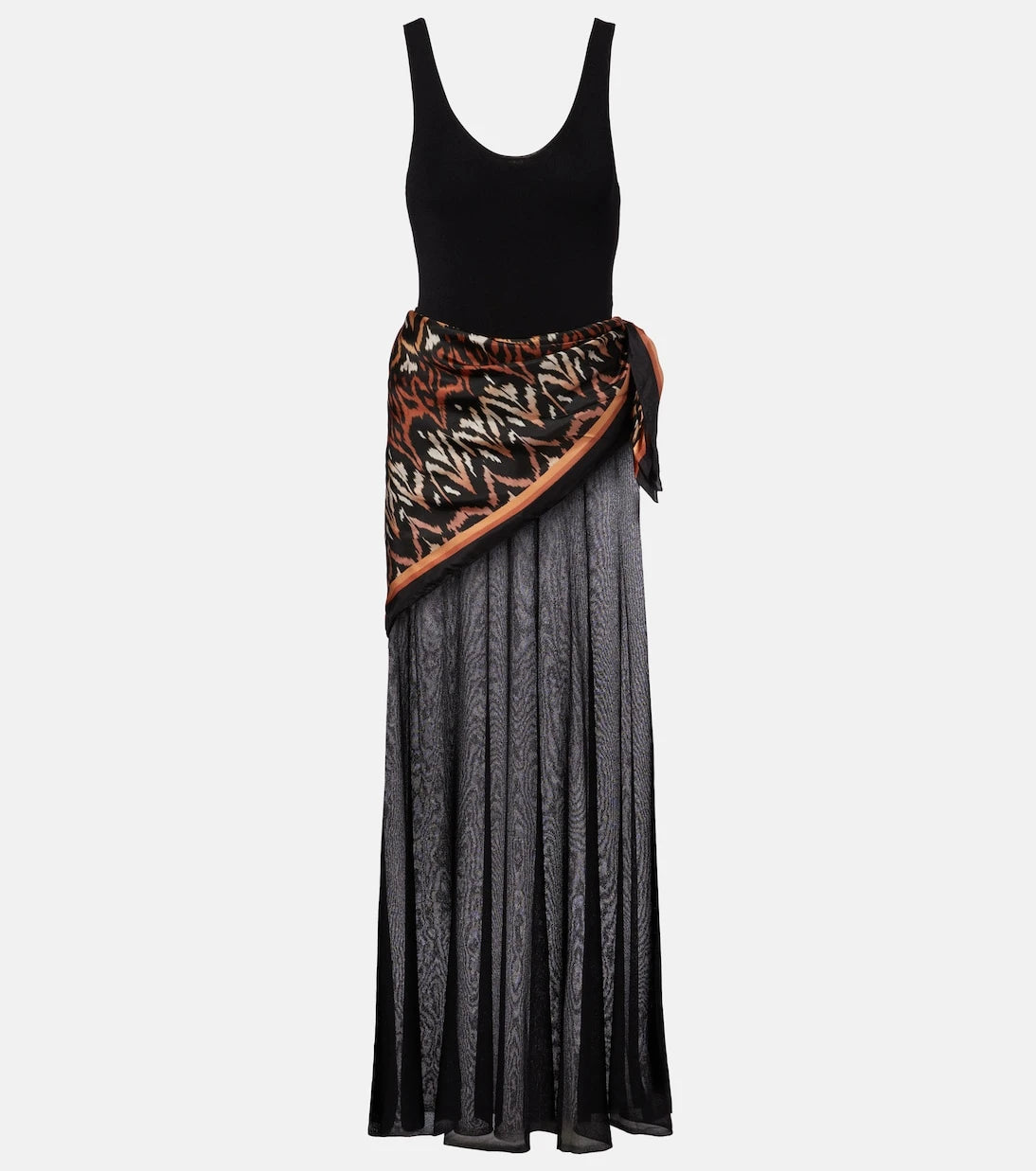 Zimmermann - Aster scarf-detail maxi dress