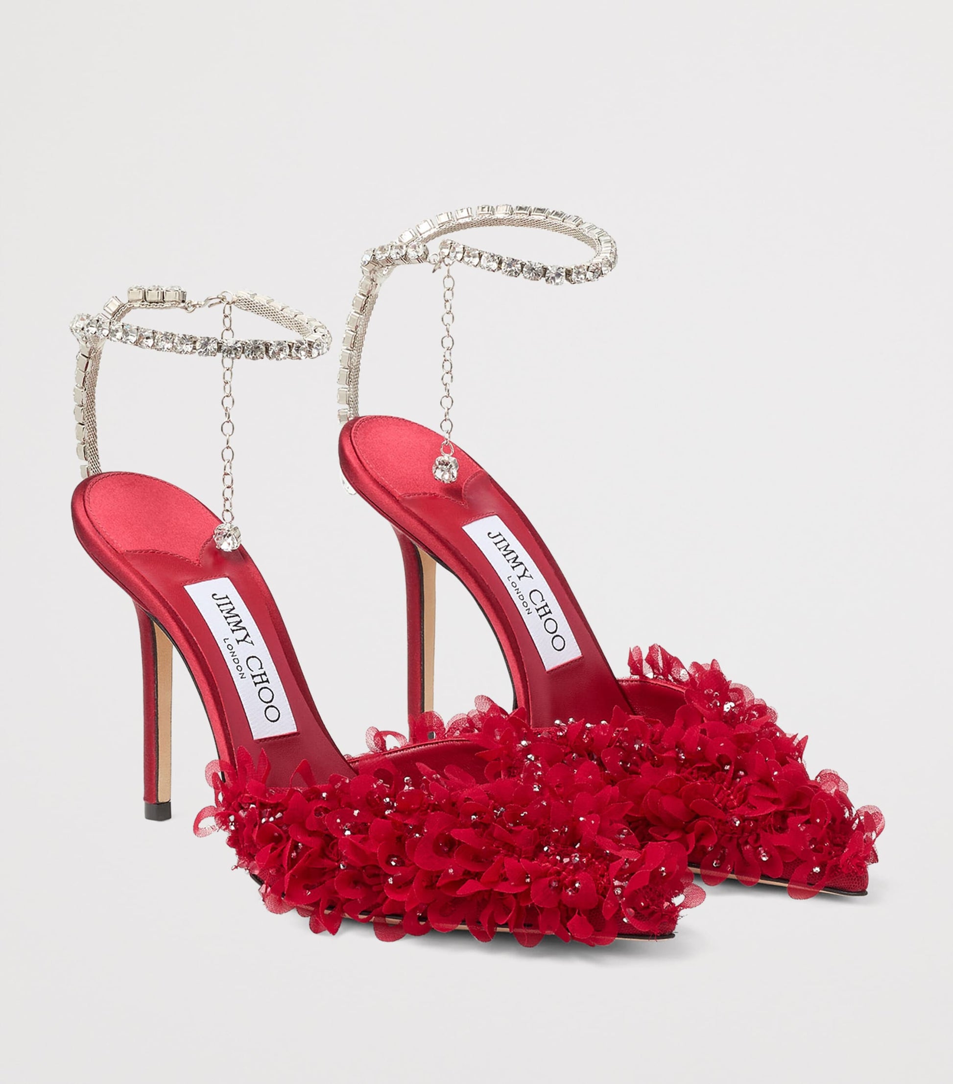 Saeda 100 Floral Embellished Pumps