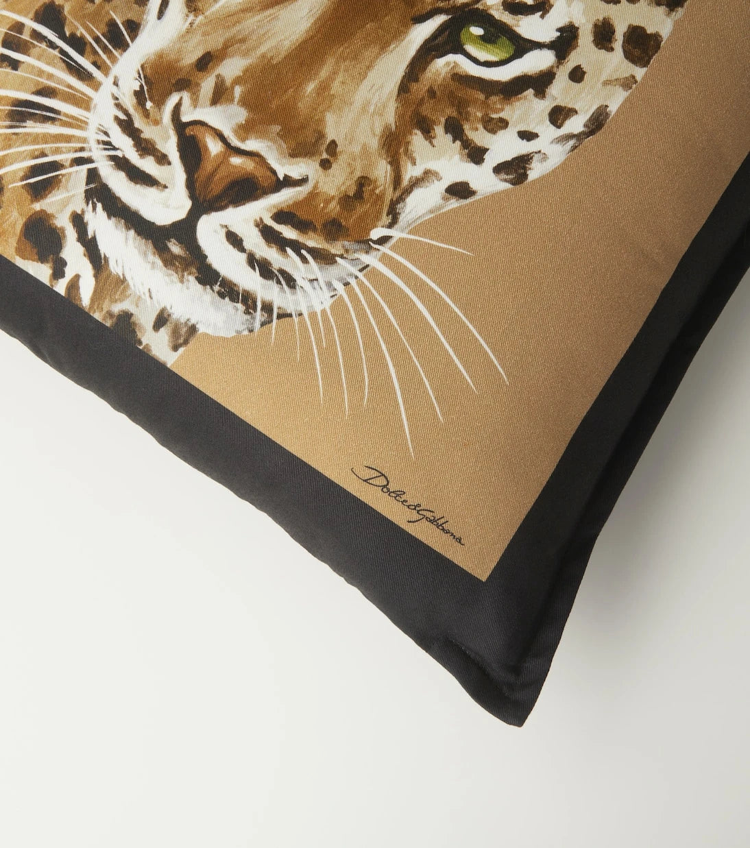 Dolce&Gabbana Casa - Leopardo Small canvas cushion