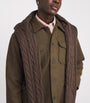 Ralph Lauren Collection Green Double RL Wool-Blend Overshirt