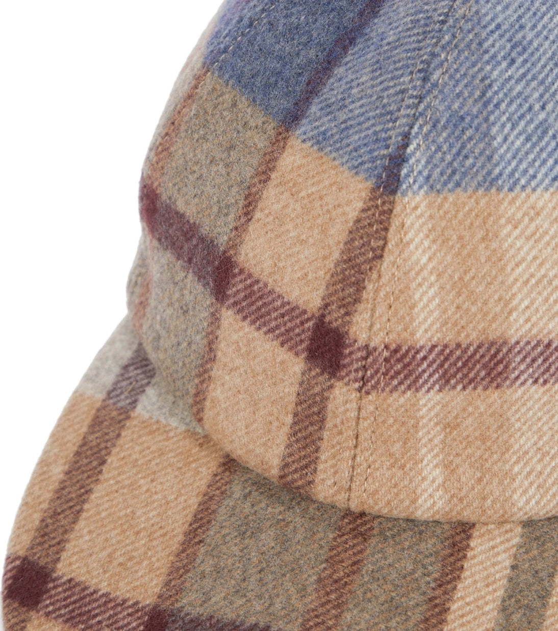 Gabriela Hearst - Plaid baseball cap