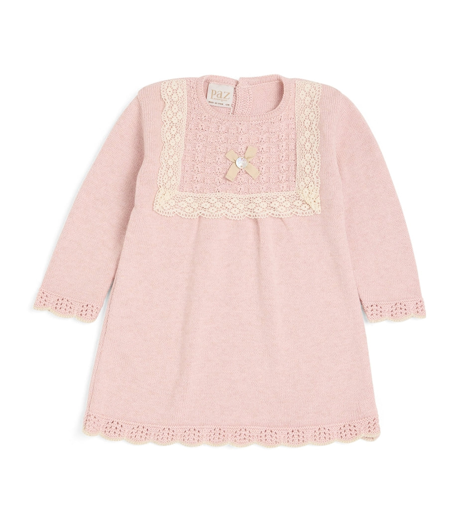 Cotton-Blend Knitted Dress (12 Months)