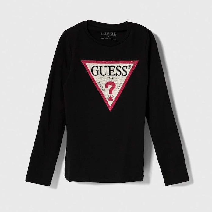 Детска блуза с дълги ръкави Guess