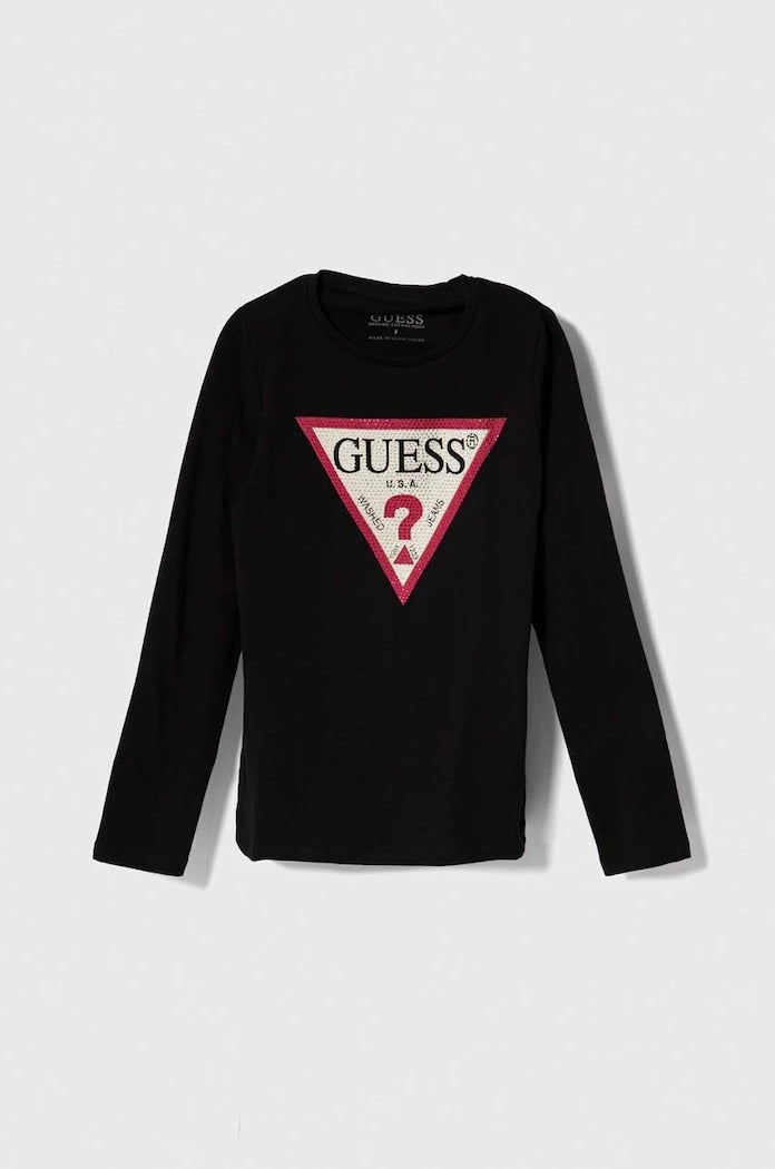 Детска блуза с дълги ръкави Guess