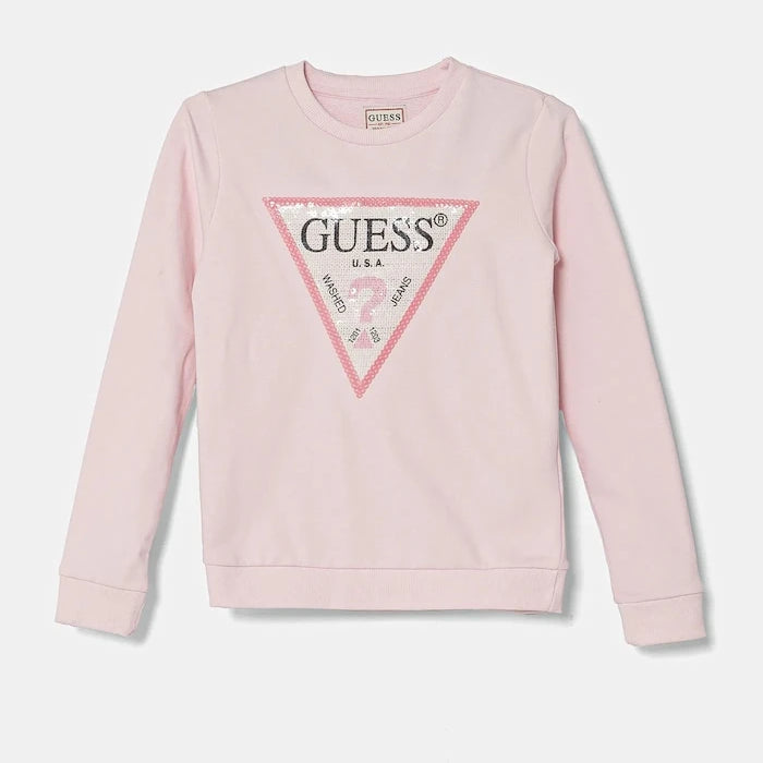Детски памучен суичър Guess
