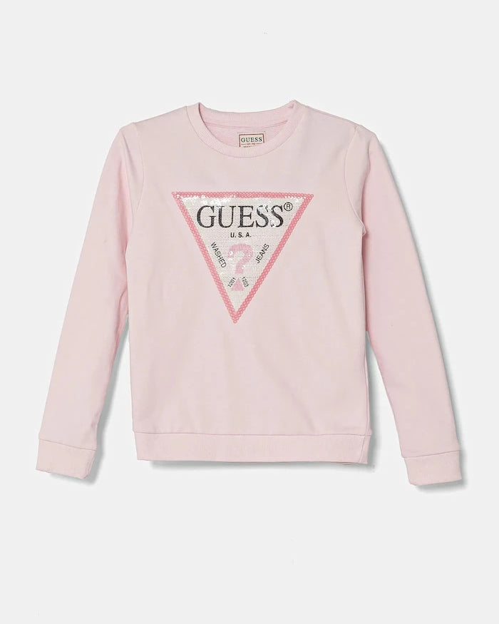 Çocuk Pamuklu Sweatshirt Guess