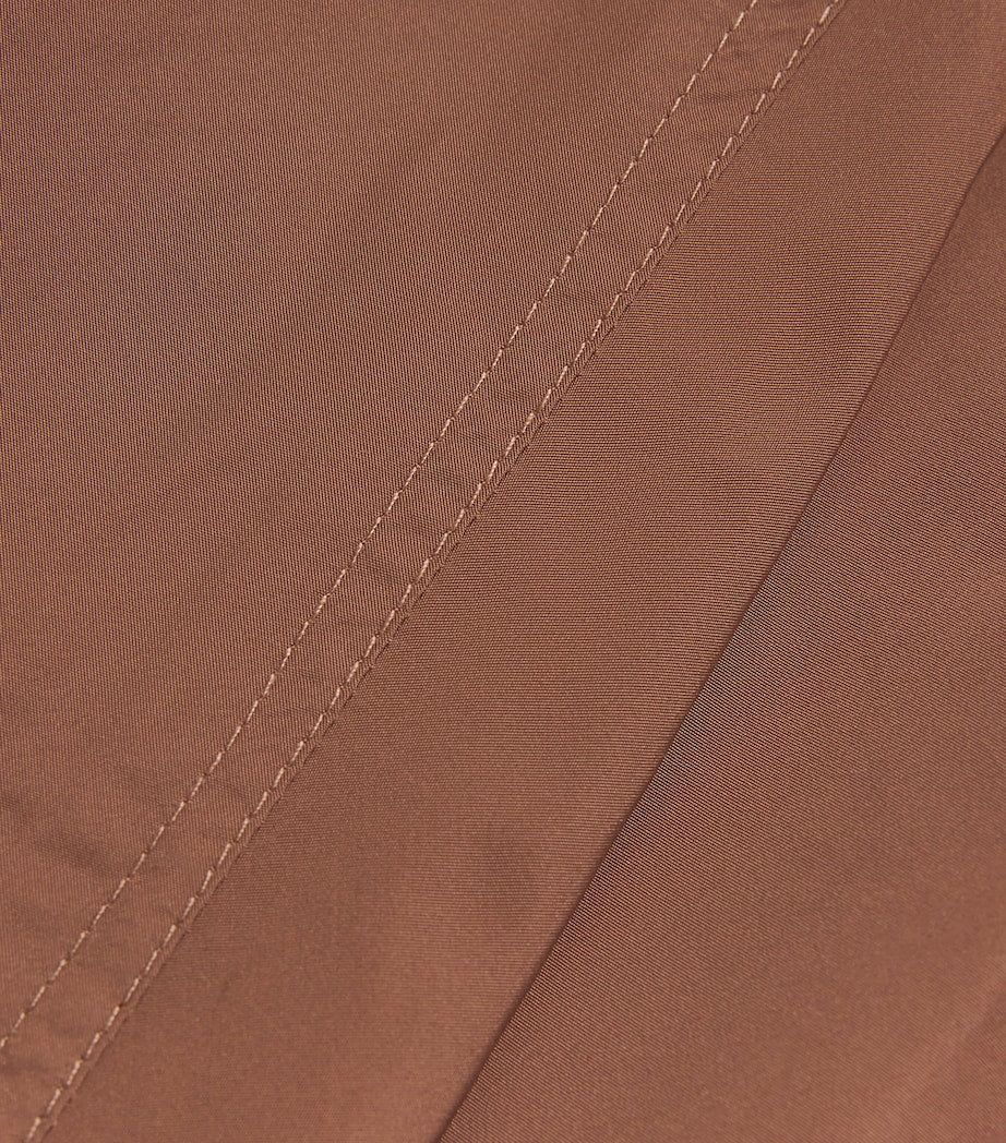 Nadine Mos Brown Technical Midi Skirt