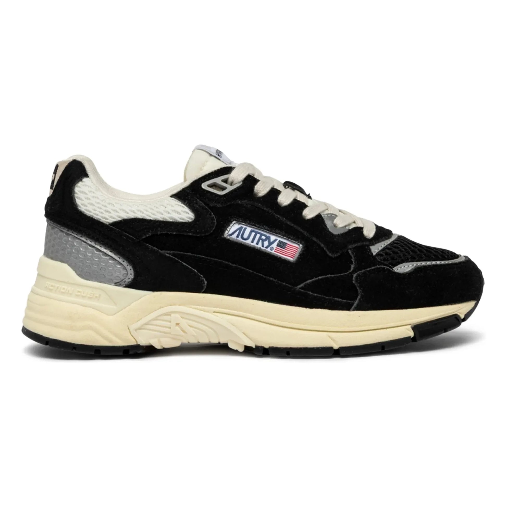 Autry - Hyperway Low Suede Sneakers | Black