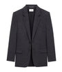 Saint Laurent Wool-Cashmere Single-Breasted Jacket