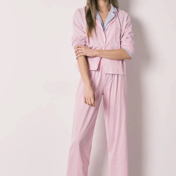 women'secret kadın pamuklu iki parçalı pijama