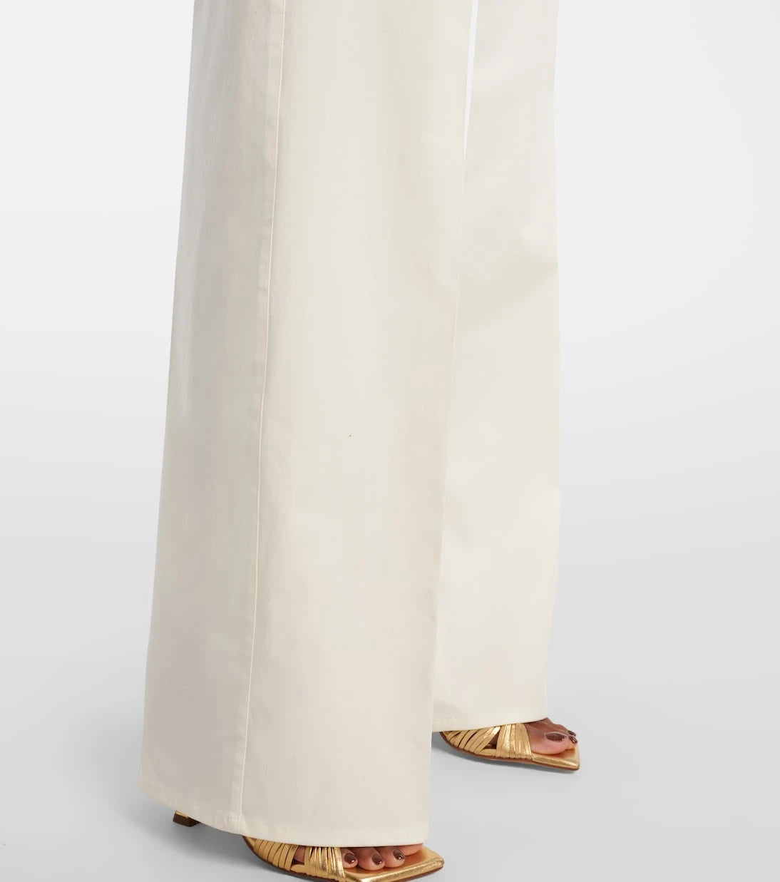Etro - Pamuk karışımı geniş paça pantolon