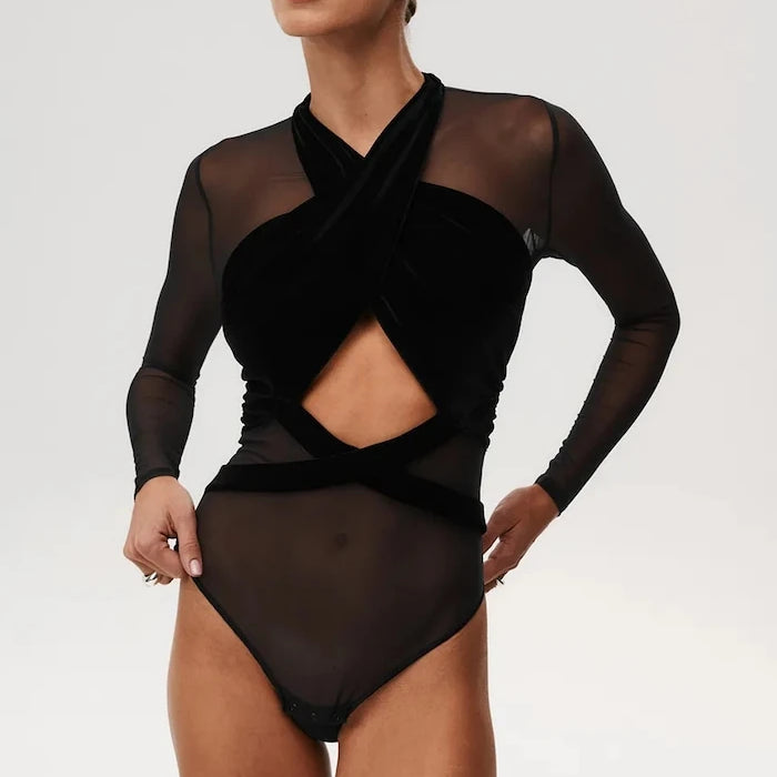 Боди Undress Code 540 Flawless Bodysuit Black Classic