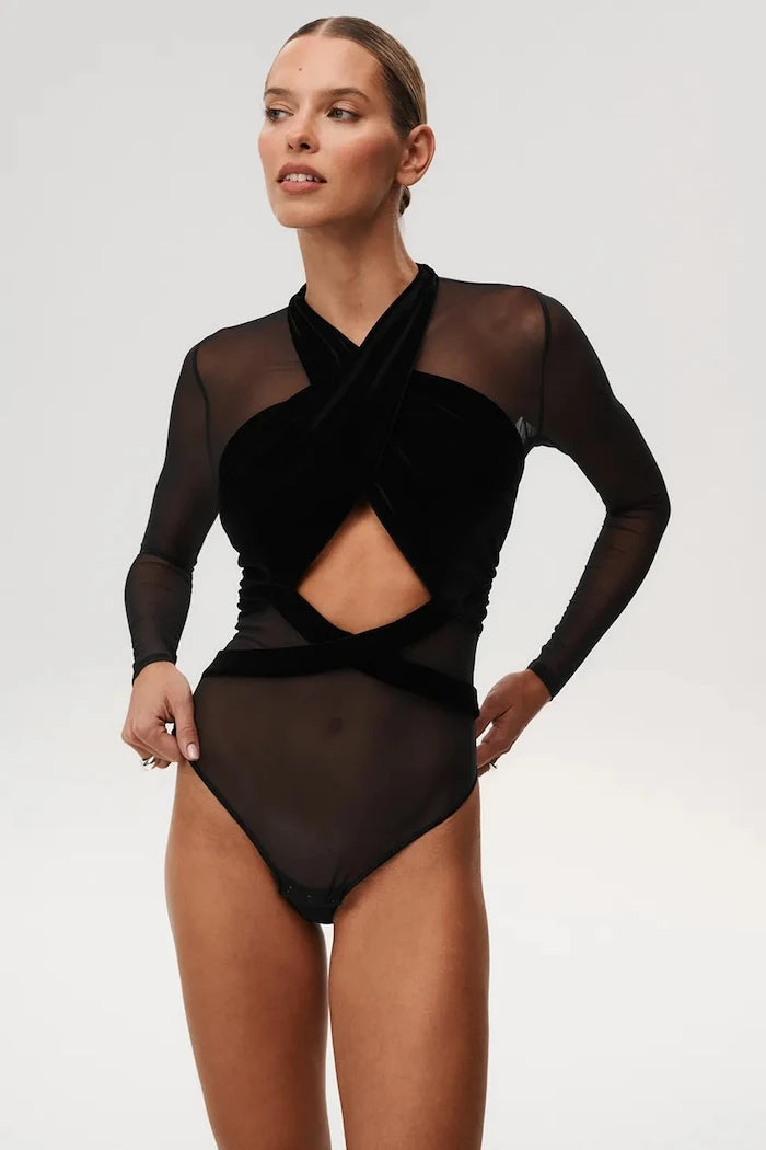 Undress Code 540 Flawless Bodysuit Black Classic Body