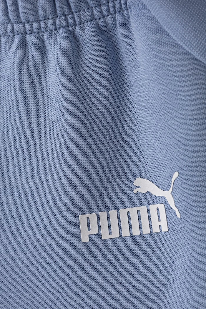 Puma çocuklar için pamuklu spor takım MINICATS ESS Crew Set FL INF