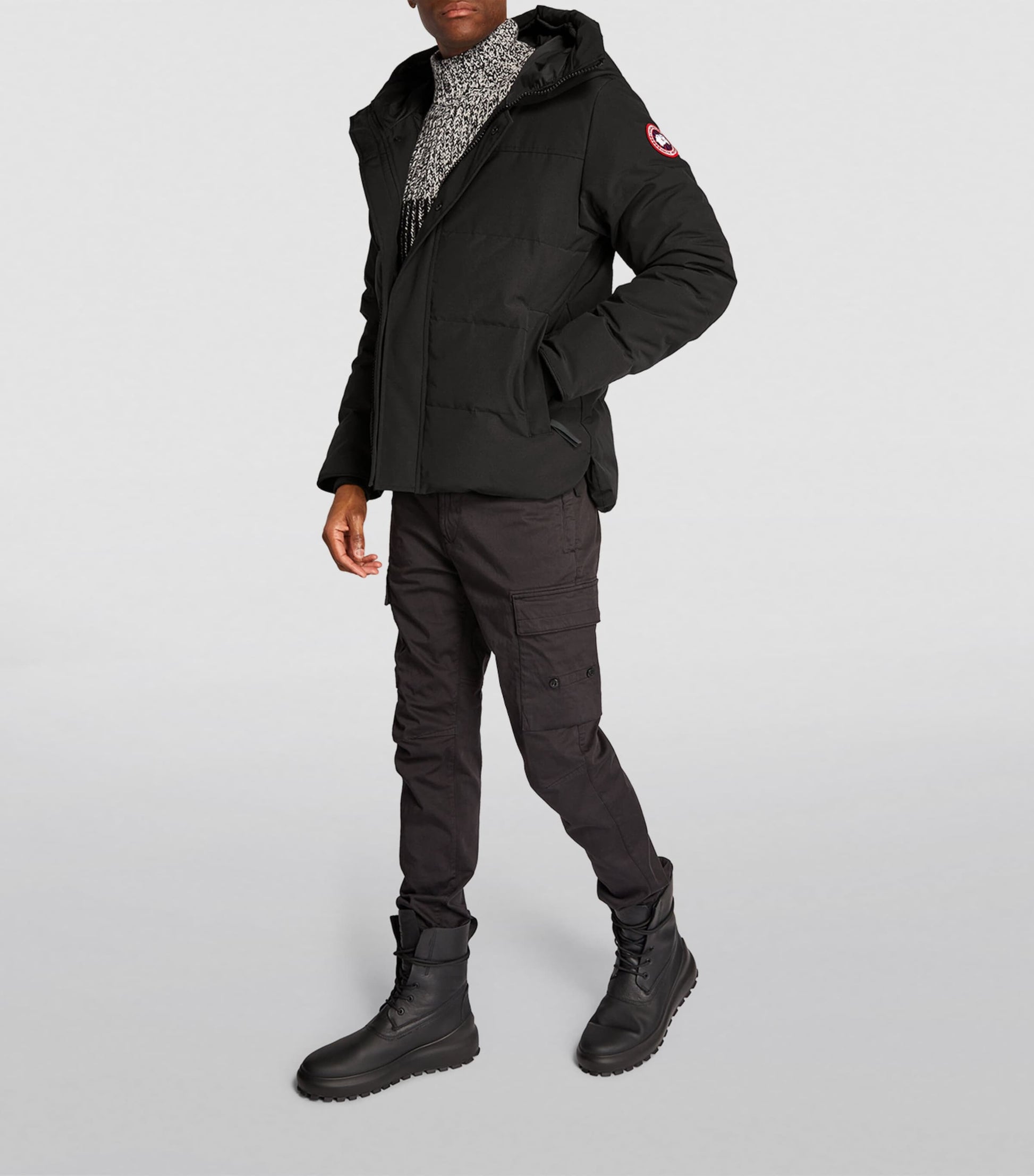 Canada Goose Black Puffer MacMillan Parka Jacket