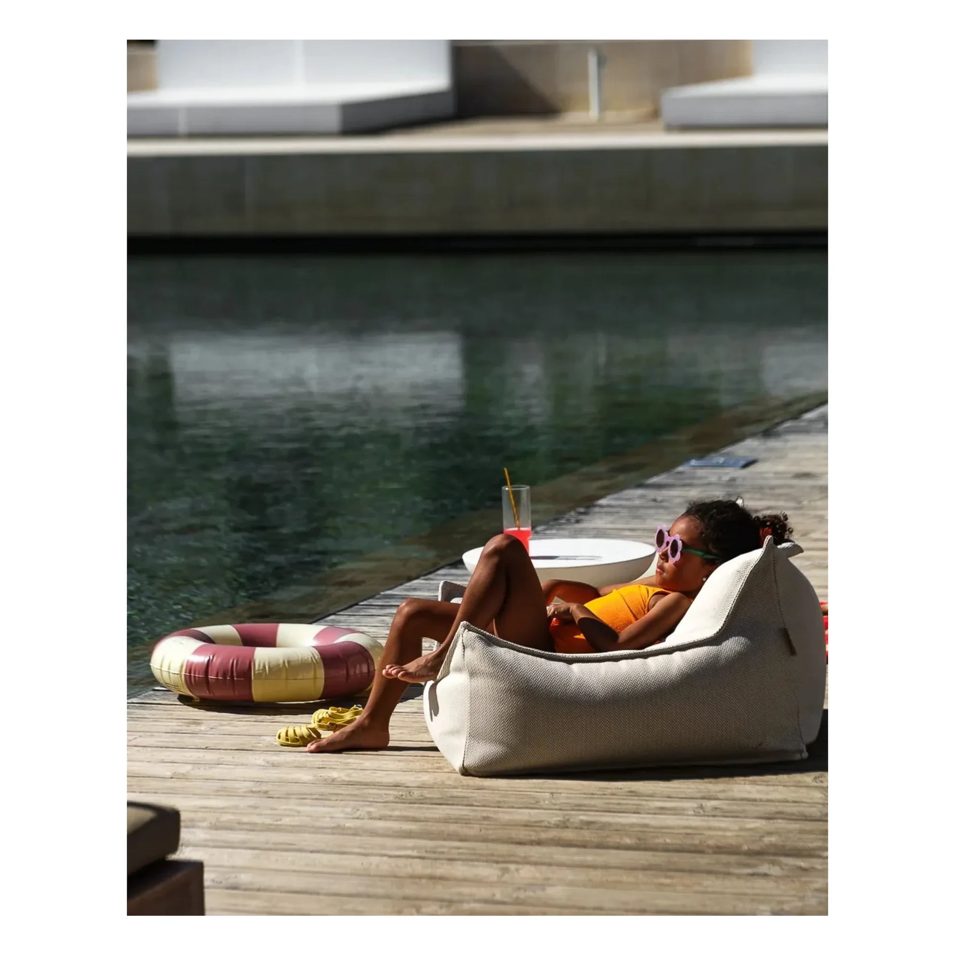 Wigiwama - Outdoor armchair | Sand