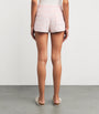 Pink Terry Stripe Shorts