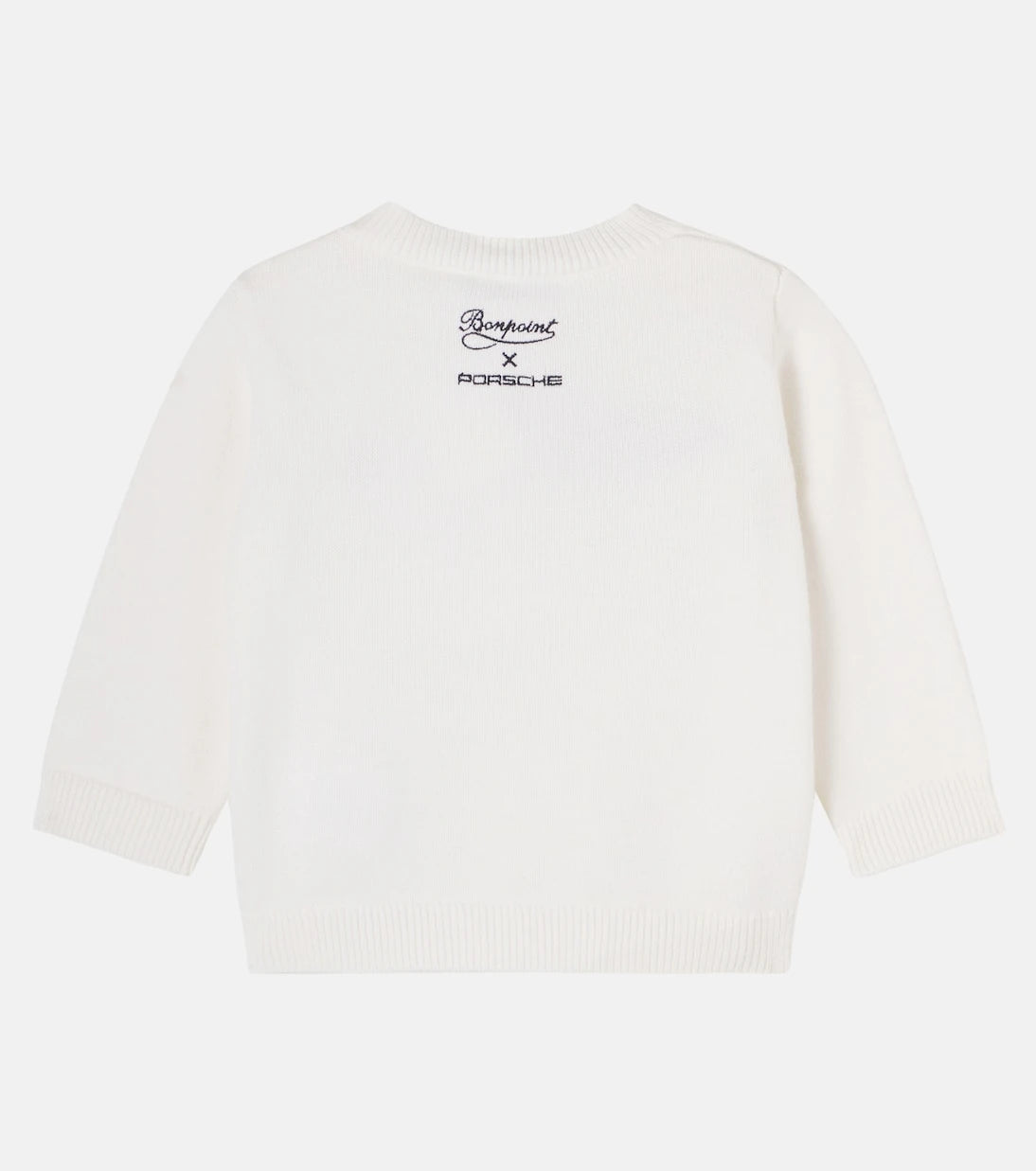Bonpoint - x Porsche cotton and cashmere sweater