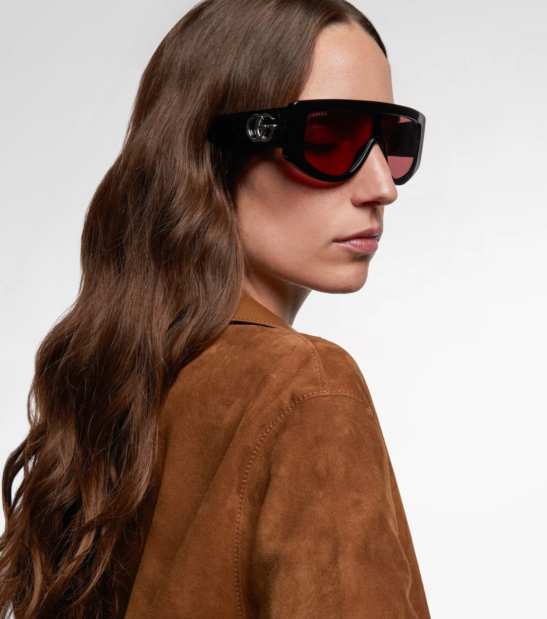 Gucci - Double G flat-top sunglasses
