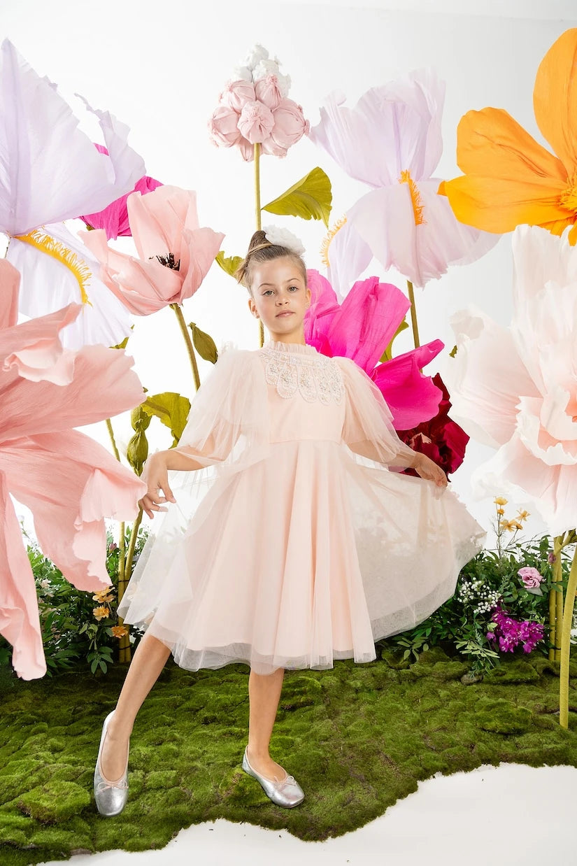 Tutu Du Monde - Tulip Twirl beaded tulle dress