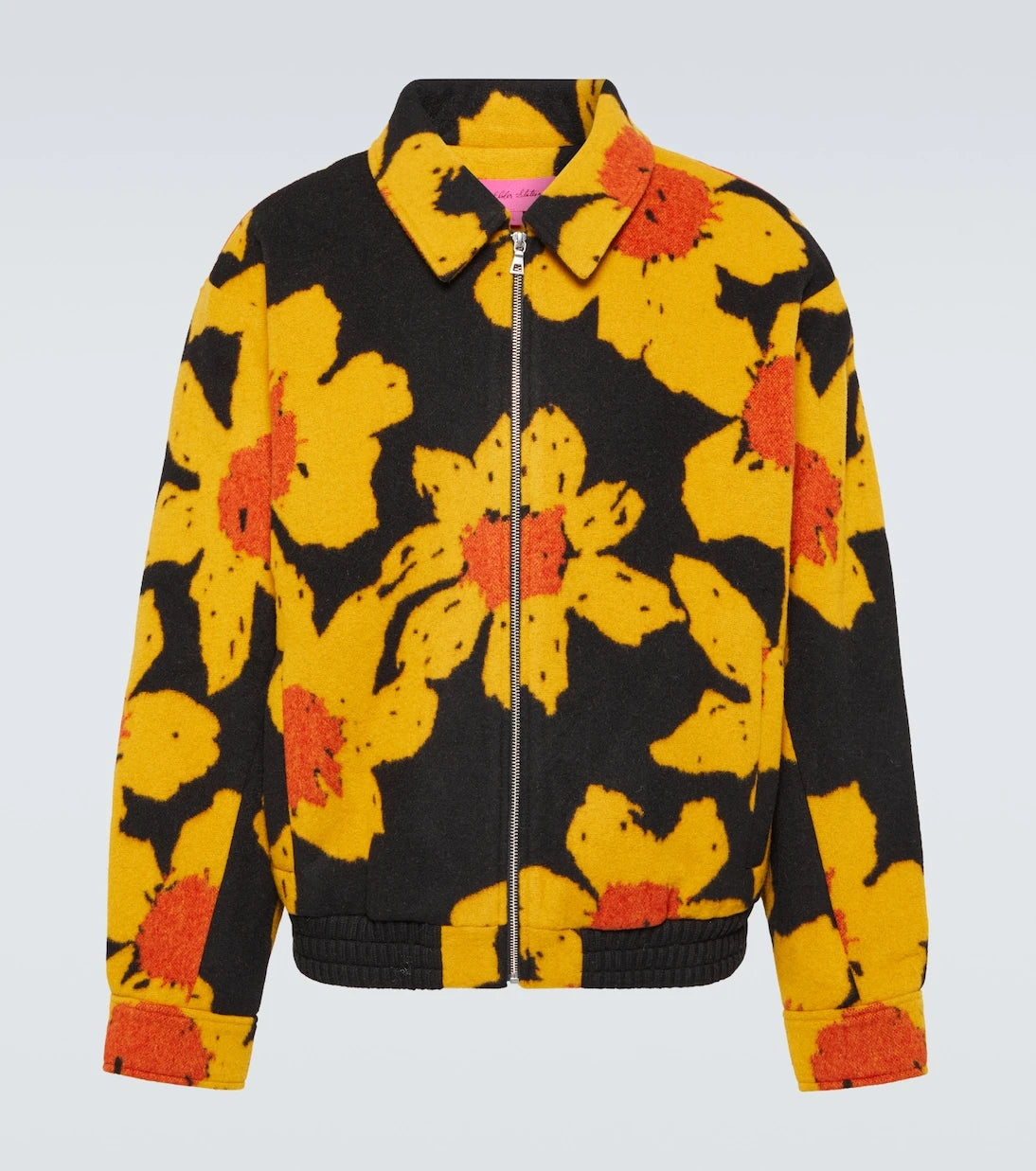 The Elder Statesman - Senna wool and cashmere bomber jacket