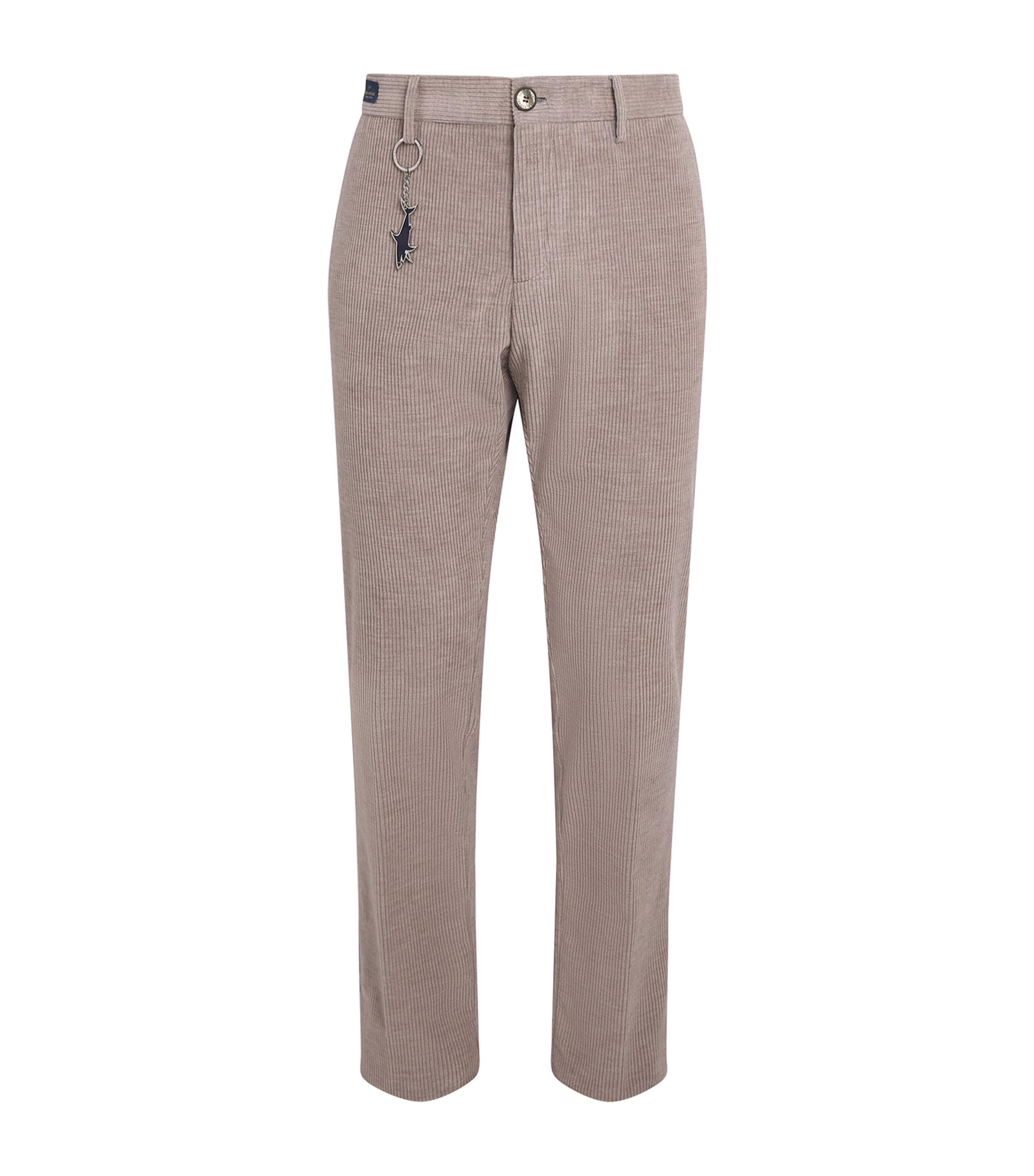 Cotton-Cashmere Corduroy Chinos
