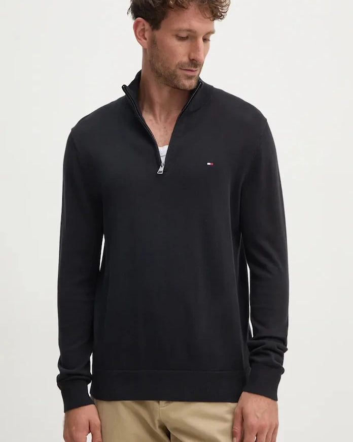 Tommy Hilfiger erkek pamuklu kazak
