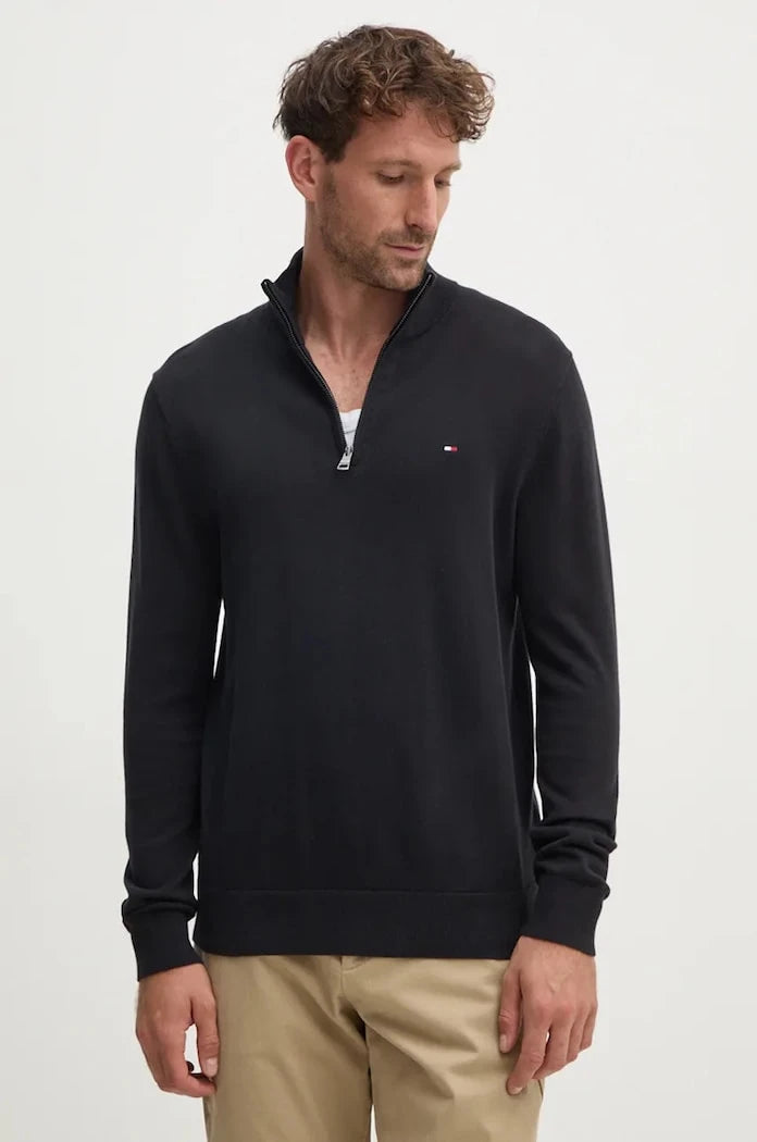Tommy Hilfiger erkek pamuklu kazak