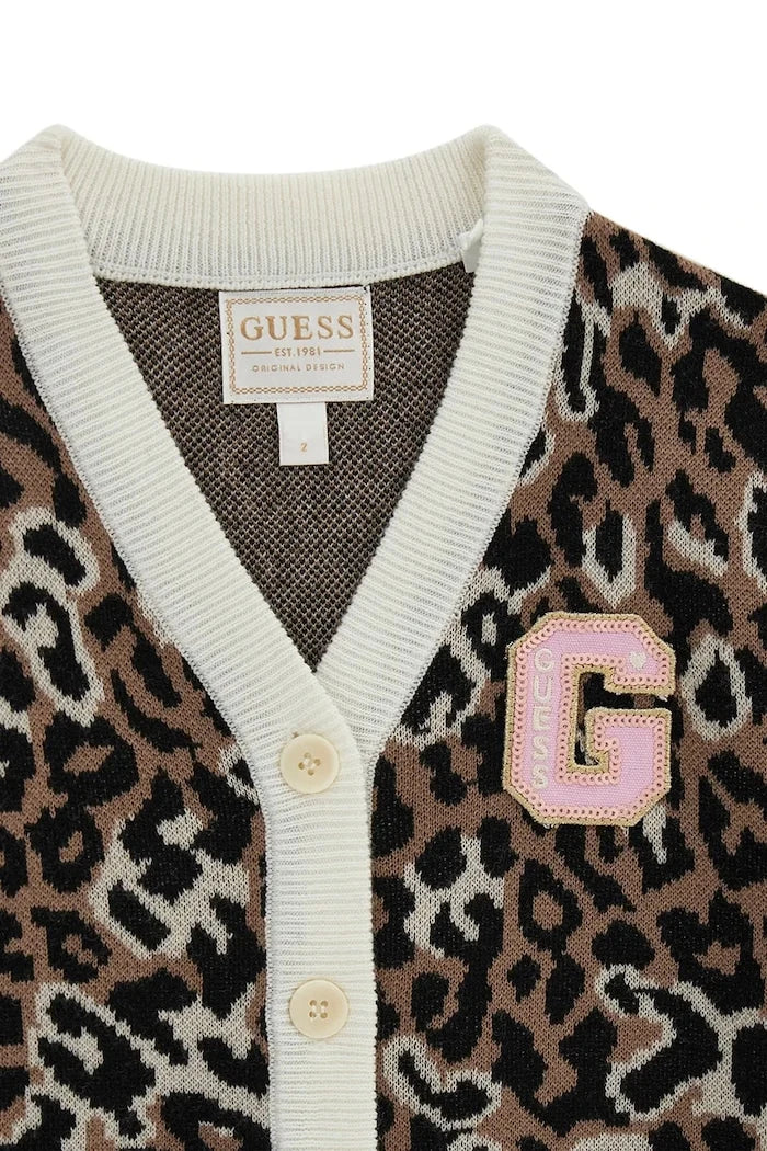 Guess çocuklar için ek yünlü yelek