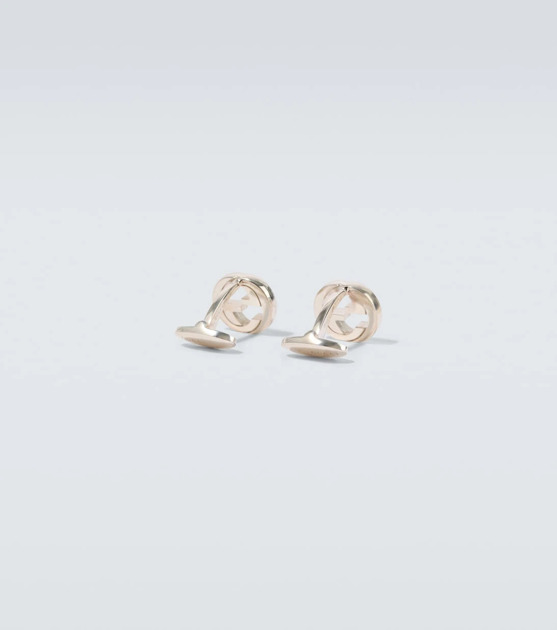 Gucci - Interlocking G sterling silver cufflinks